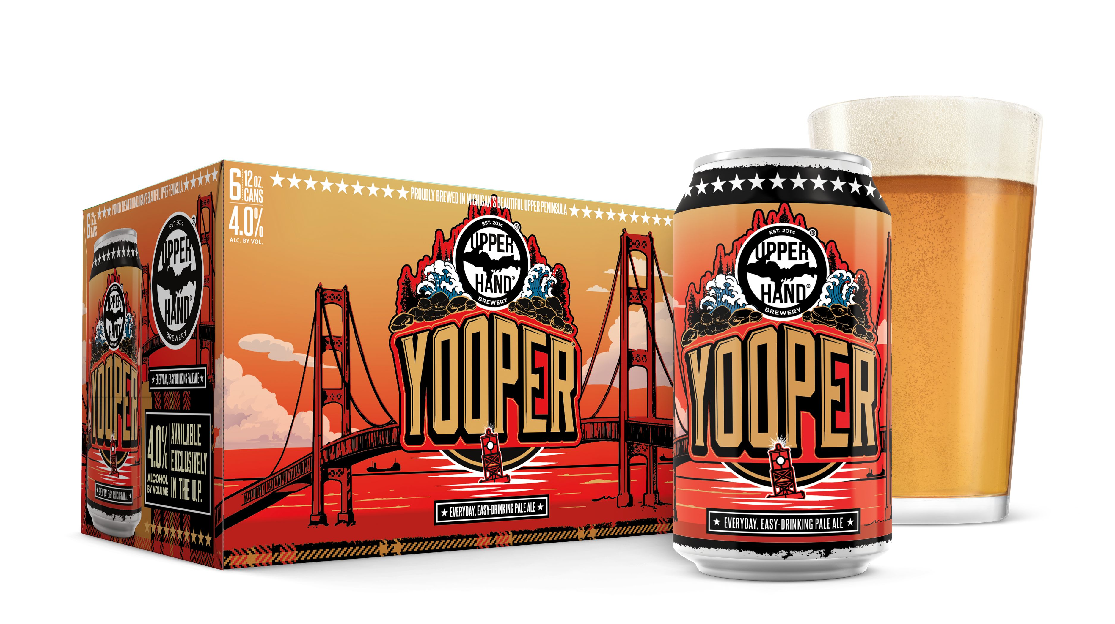 Yooper<span class='trade'>®</span> Ale Brand Rendering