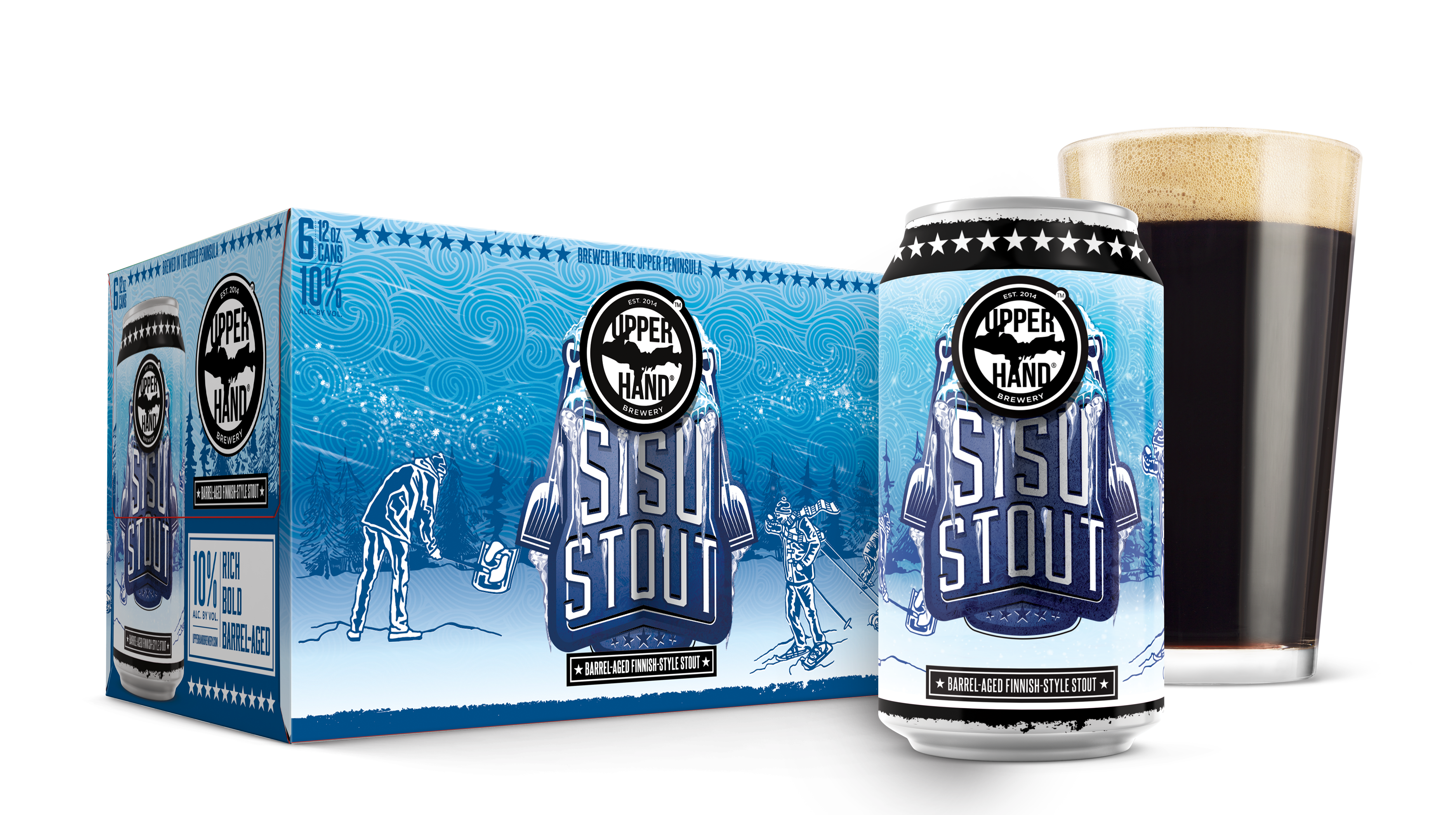 SISU Stout Brand Rendering