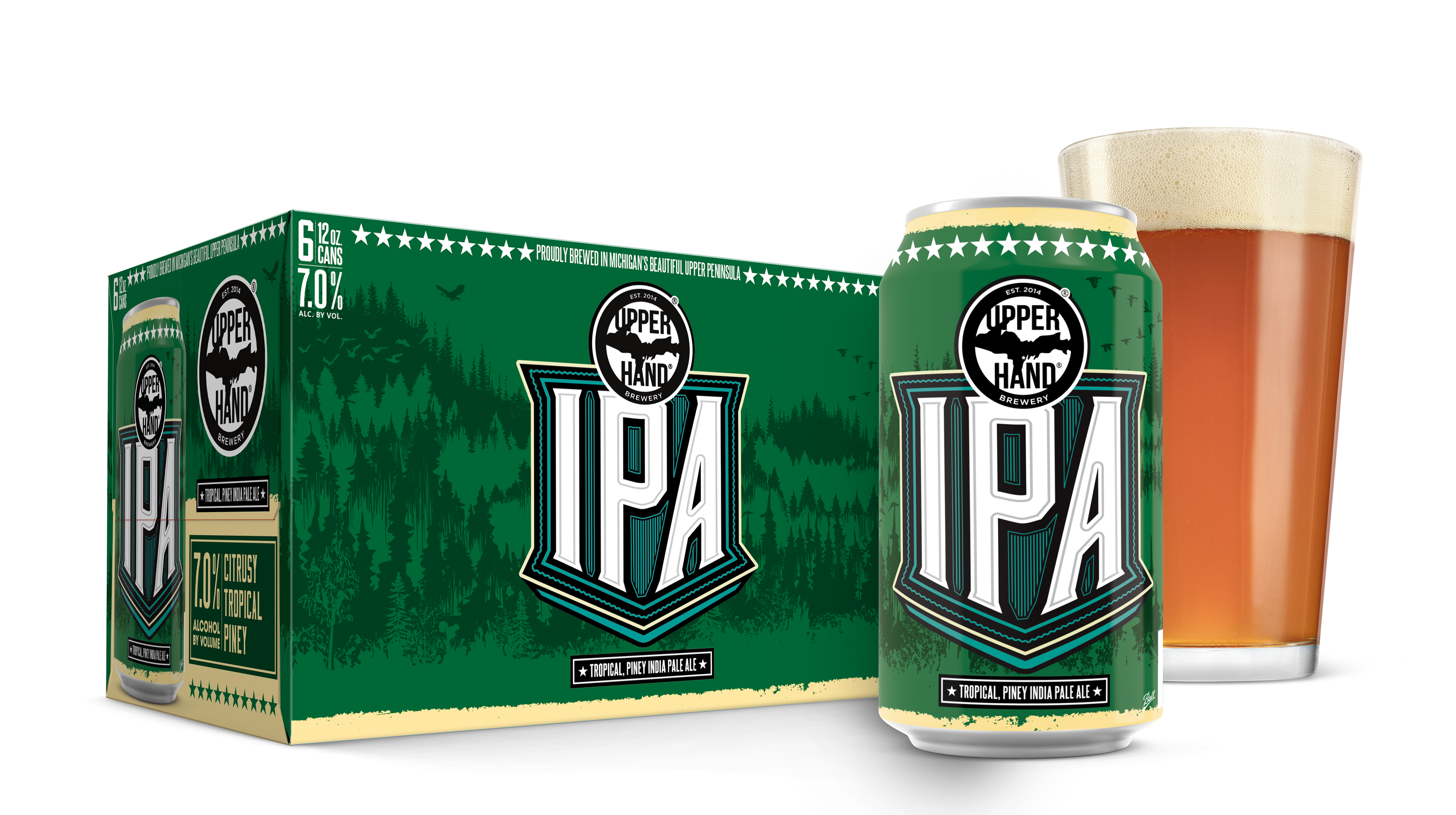 Upper Hand<span class='trade'>®</span> IPA Brand Rendering