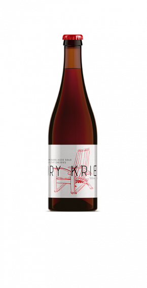 Dry Kriek Brand Rendering