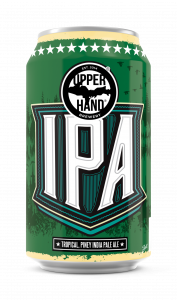 12 ounce can of IPA