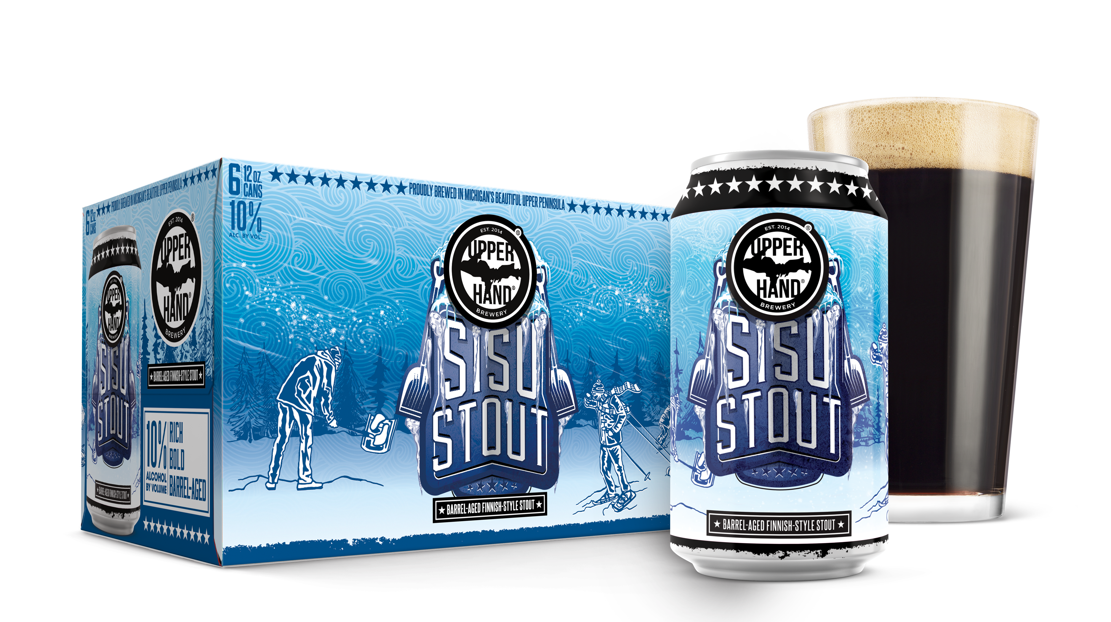 SISU Stout Brand Rendering