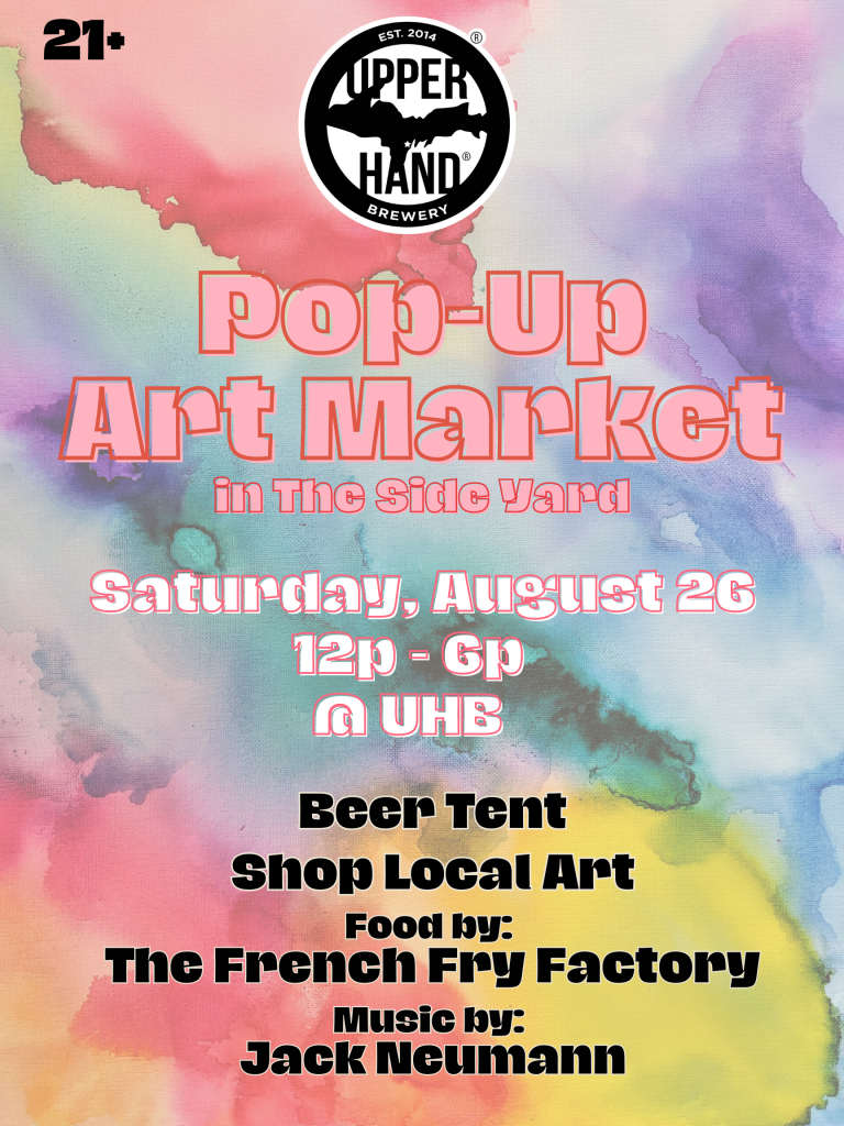 Pop-Up Art Market - Upper Hand Brewery®