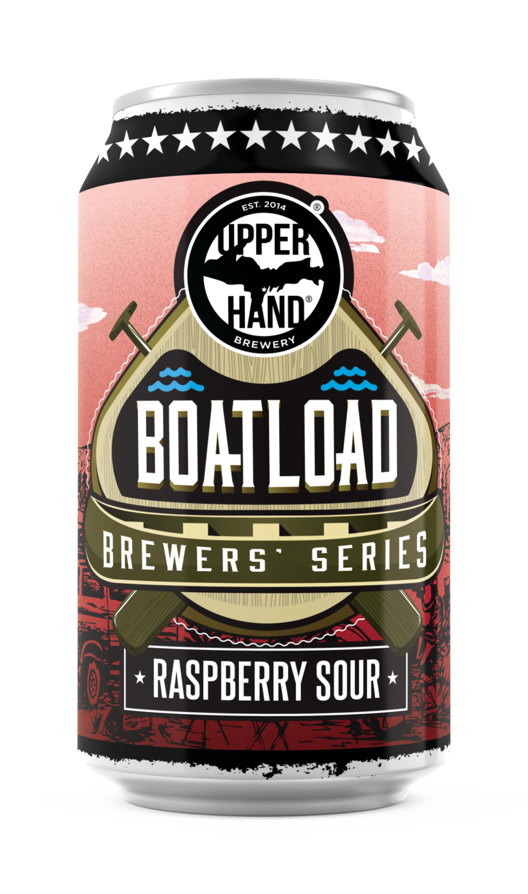 Boatload Series: Raspberry Sour Brand Rendering