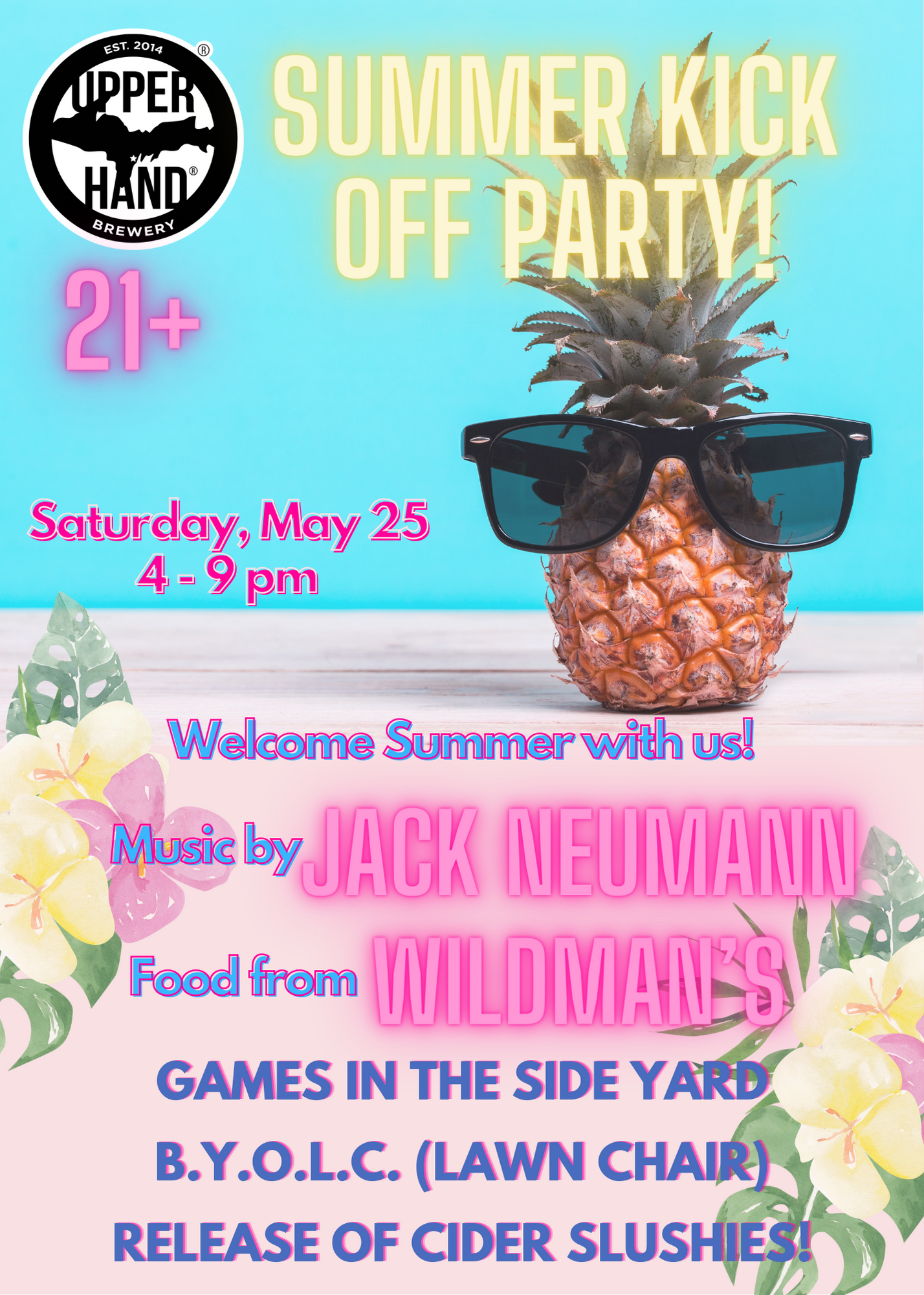 Summer Kick Off Party flyer